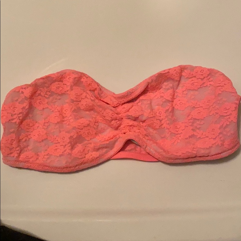 PINK bandeau bralette